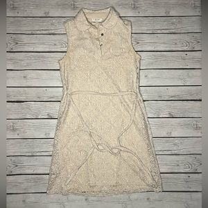 London Times Cream Dress